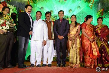 Celebs at Pratani Ramakrishna Goud Son Wedding Reception